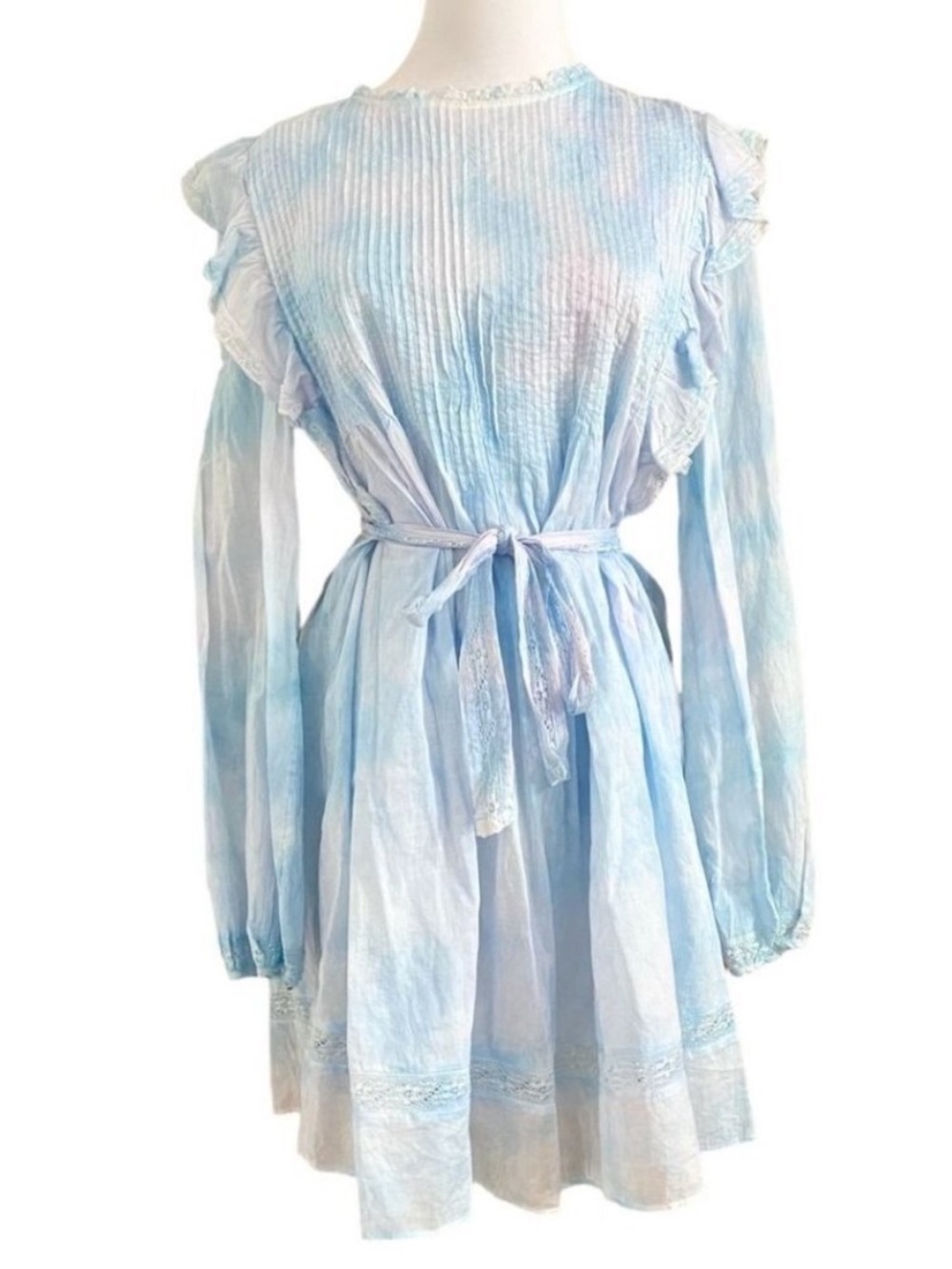 NEW Wilfred La Boheme Elia Dress Babydoll Prairie Cottagecore Vintage Inspired